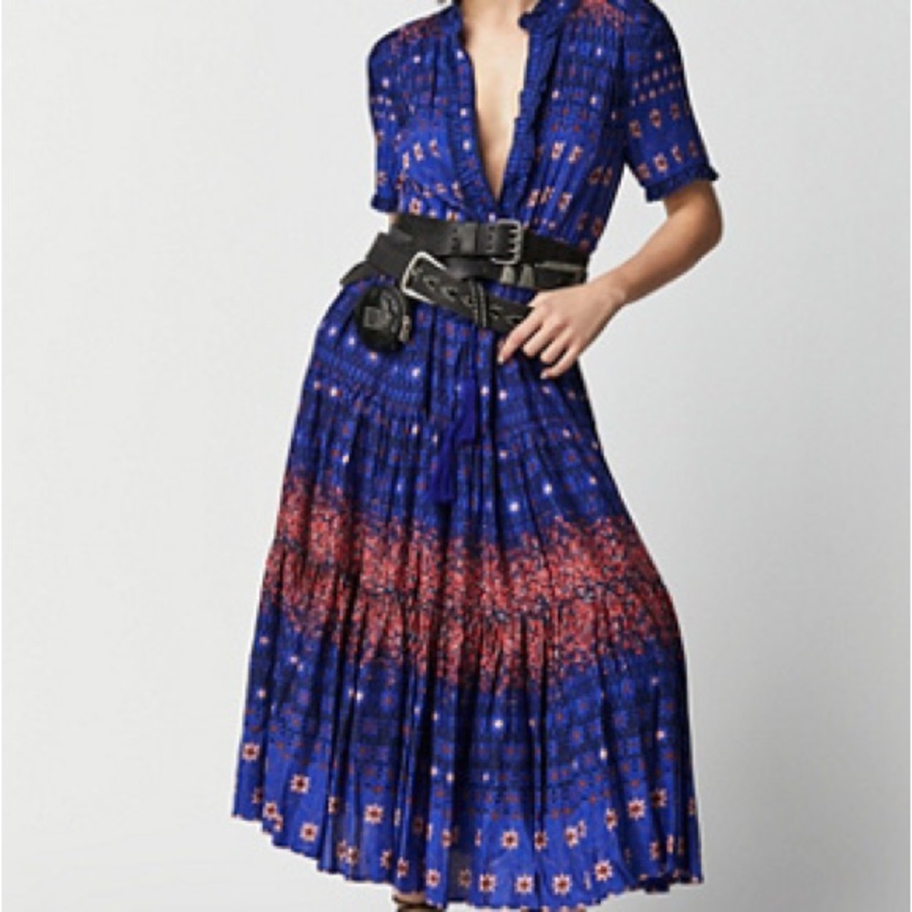 Free People rare feelings dress large